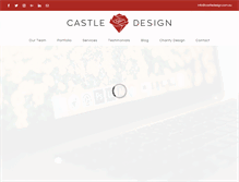 Tablet Screenshot of castledesign.com.au